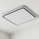 White Exhaust Fan 28W 325mm Square White Exhaust Fan 28W 325mm Square